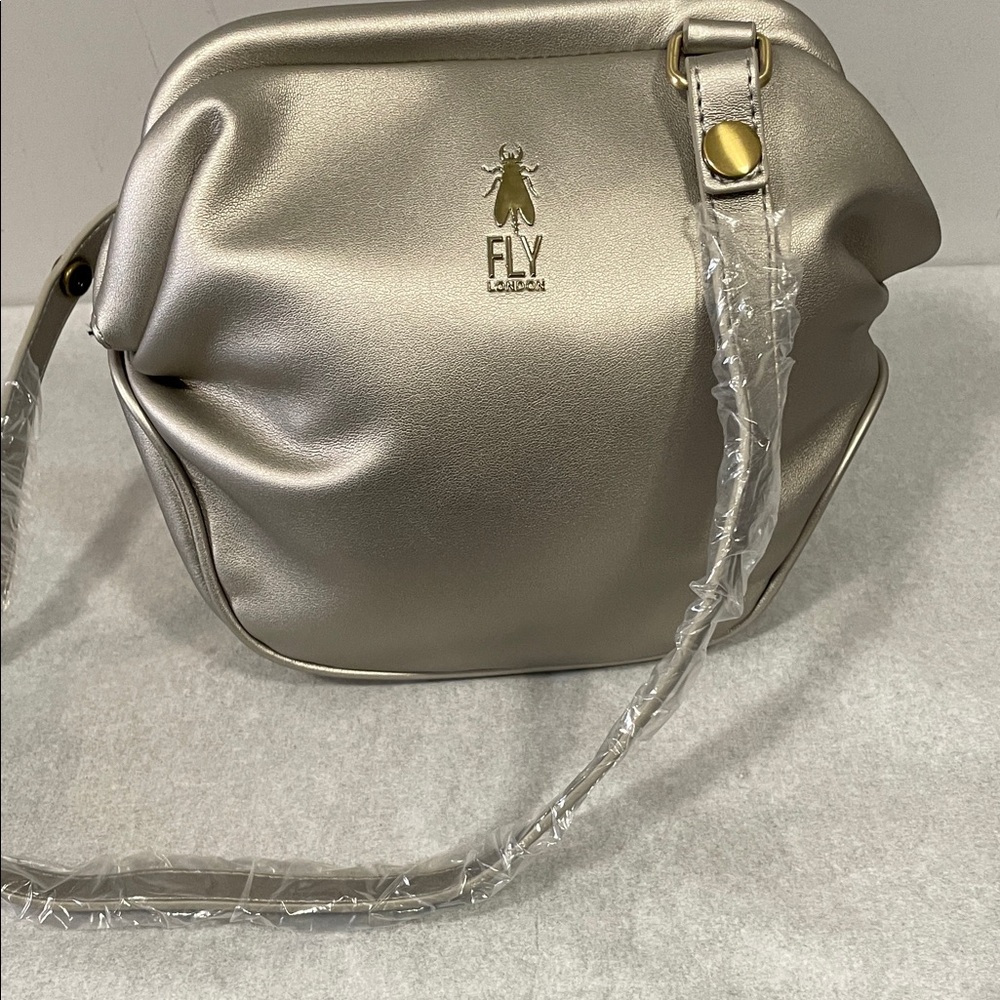 Fly London Metallic Shoulder Bag